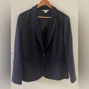 Women’s Blazer/Jacket, Old Navy, Navy Blue, Single Button, Size L